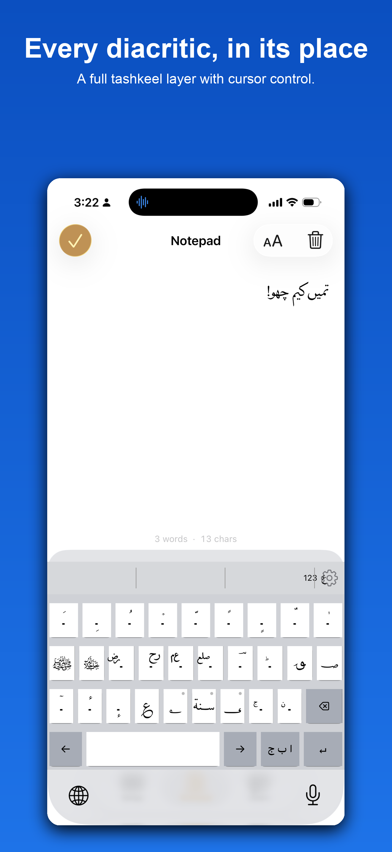 LigaCheh diacritics layer